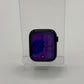 Apple Watch Series 7 45mm Aluminum GPS Midnight 100% Battery Warranty Very Good