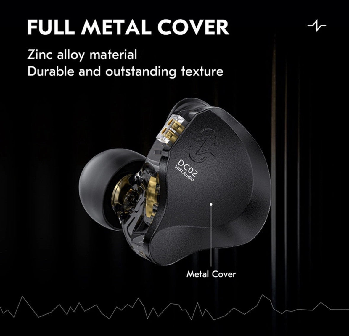 CCZ Solo DC02 In Ear Monitor Wired IEM Earphones Dual Magnetic Circuit DD