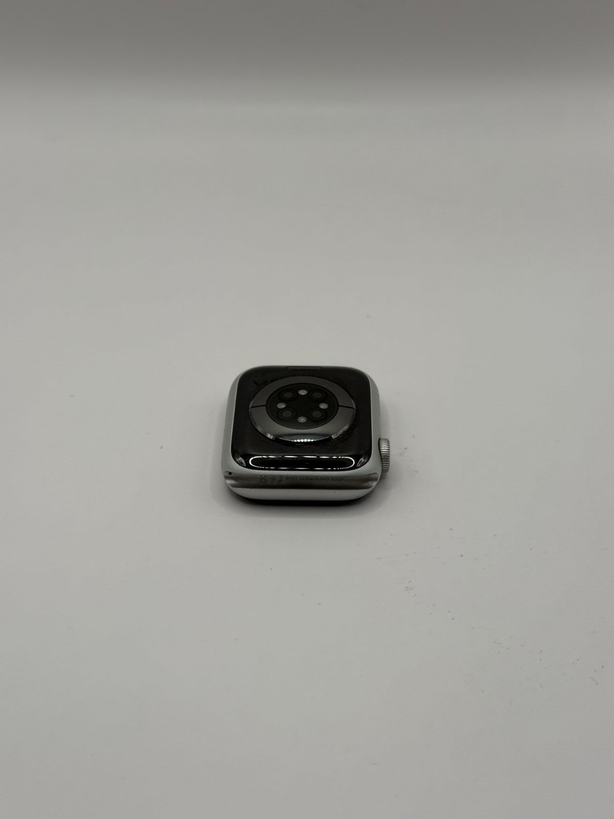 Apple Watch Series 6 40mm Gps And Cellular Silver Black Sport Band Very Good