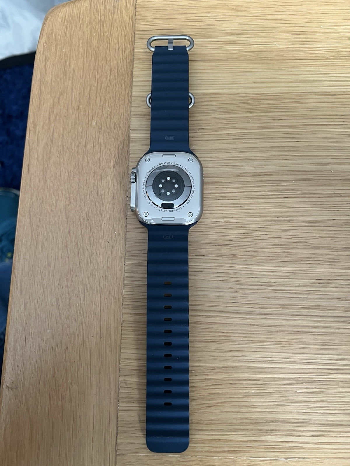 Apple Watch Ultra 49mm (0613529) Titanium & Ceramic Case GPS + LTE 94% Battery