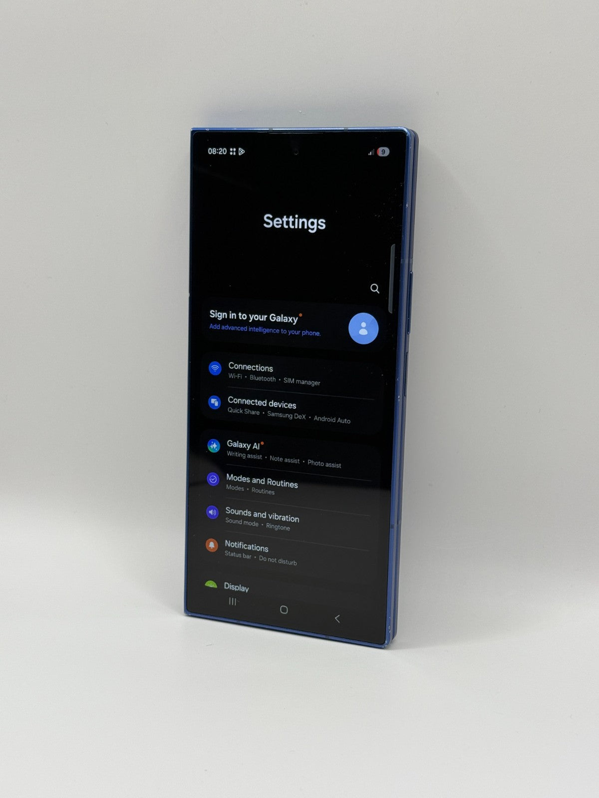 Samsung Galaxy Z Fold 7 256GB Blue Shadow Unlocked Good Condition Warranty
