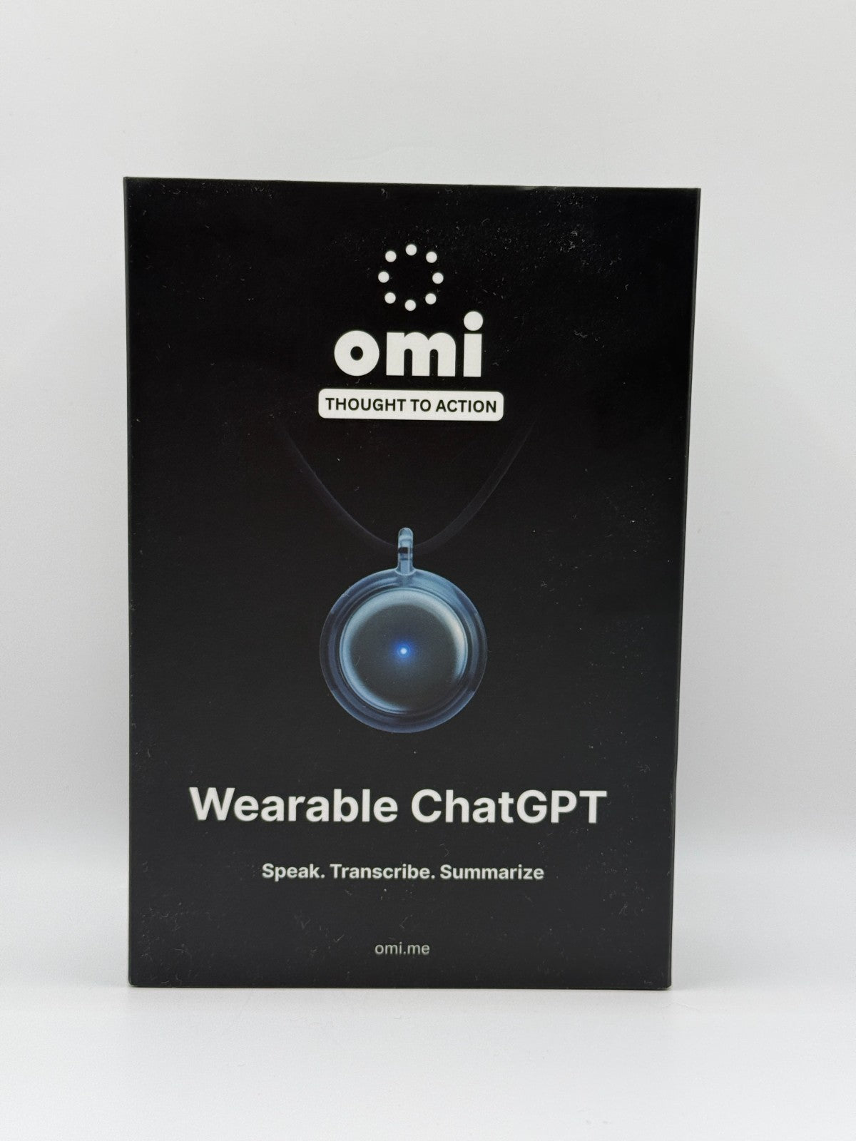 Omigpt Wearable AI Assistant For ChatGpt Smart Neacklace Brand New