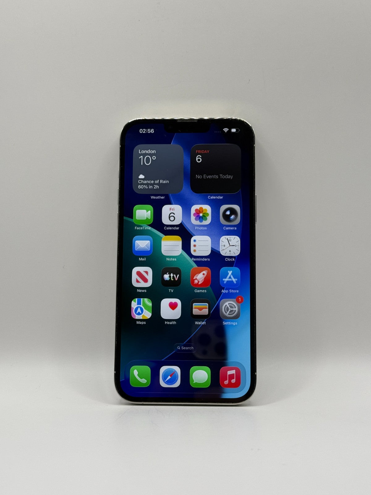 Apple Iphone 13 Pro Max 5G 128GB Silver Unlocked Excellent Quality 86% Battery