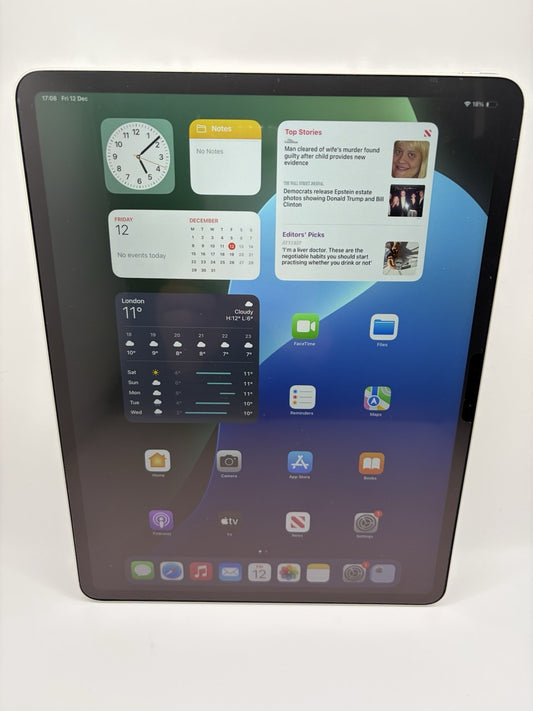 Apple iPad Air 13 inch M3 256GB Wifi & 5G  Starlight Boxed Warranty