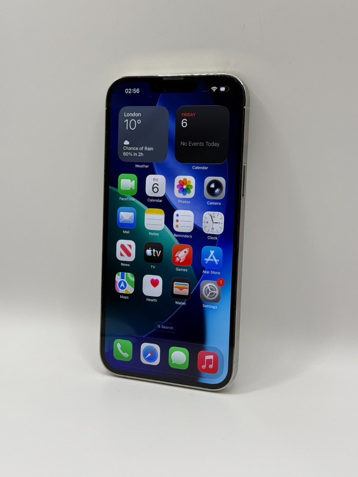 Apple Iphone 13 Pro Max 5G 128GB Silver Unlocked Excellent Quality 86% Battery
