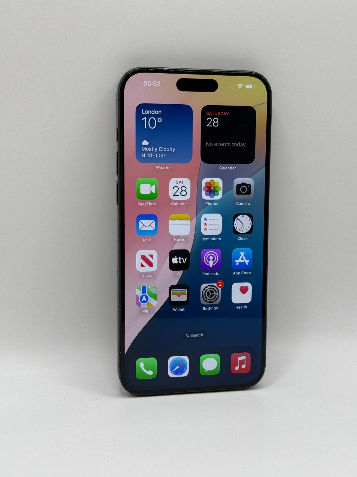 Apple Iphone 15 Pro Max 5G Black Titanium 512GB Unlocked Slight Chip Camera Lens
