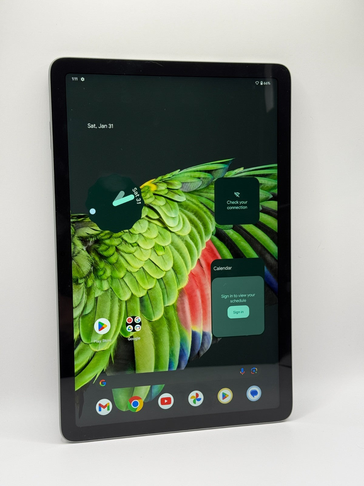 Google Pixel Tablet 128GB Wi-Fi 11" Hazel Colour Excellent Condition Warranty