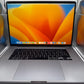 Apple MacBook Pro 16" 512GB SSD Intel Core i7 9th Gen 2.60 GHz 16GB