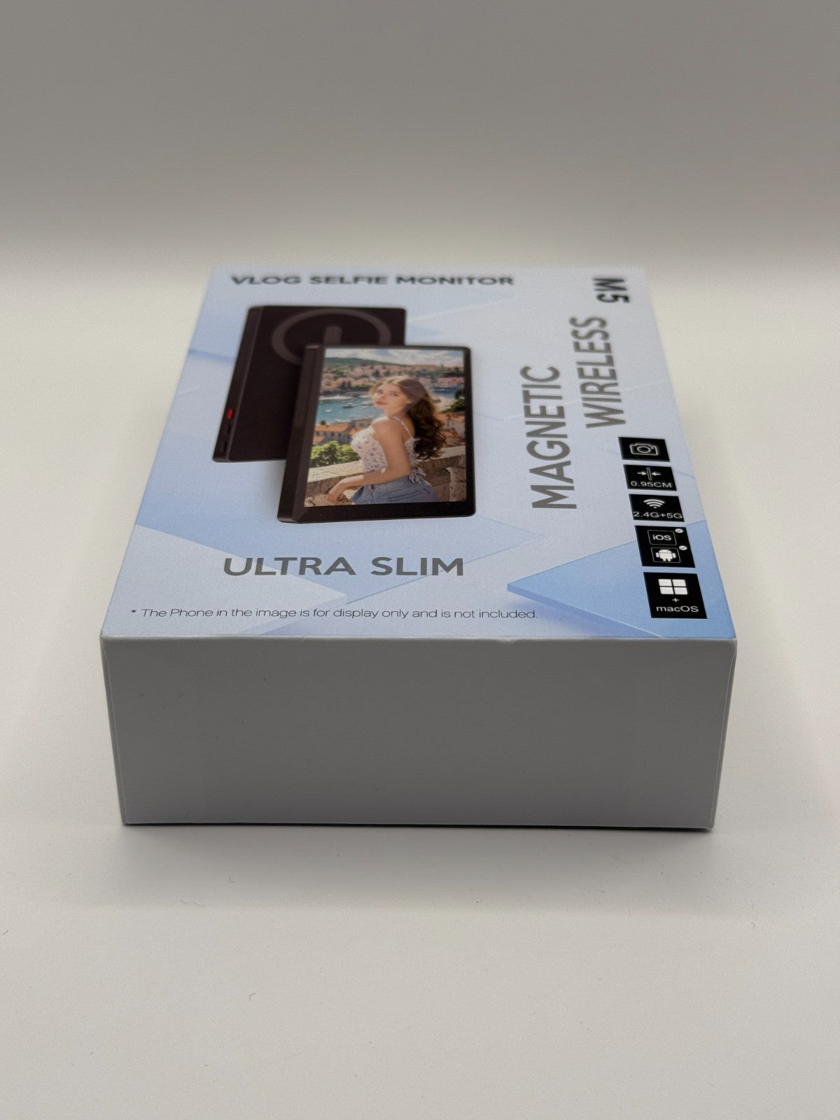 MAGEX M5 5” Slim Phone Vlog Selfie Monitor Screen for iPhone & Android Magnetic