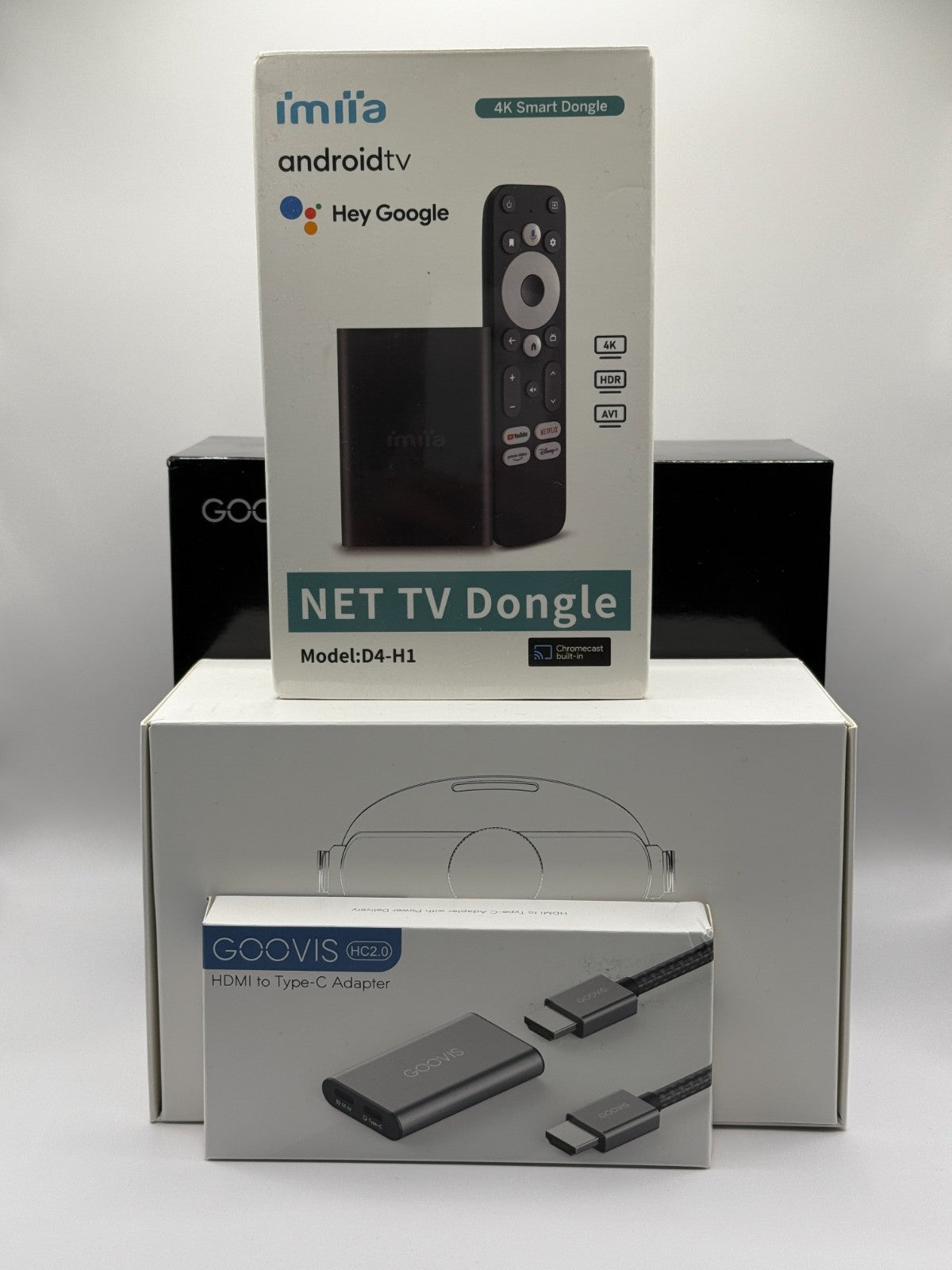 GOOVIS Art 2025 Cinema Luxury Package Stream Media Player Opened Never Used