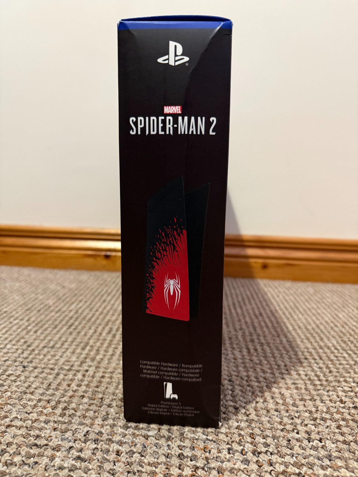 Official Spider-Man 2 PS5 PlayStation 5 Cover Plates Digital Edition Excellent