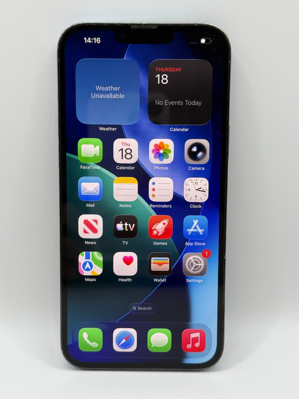 Apple Iphone 13 Pro Max 128GB Sierra Blue Unlocked Good Condition