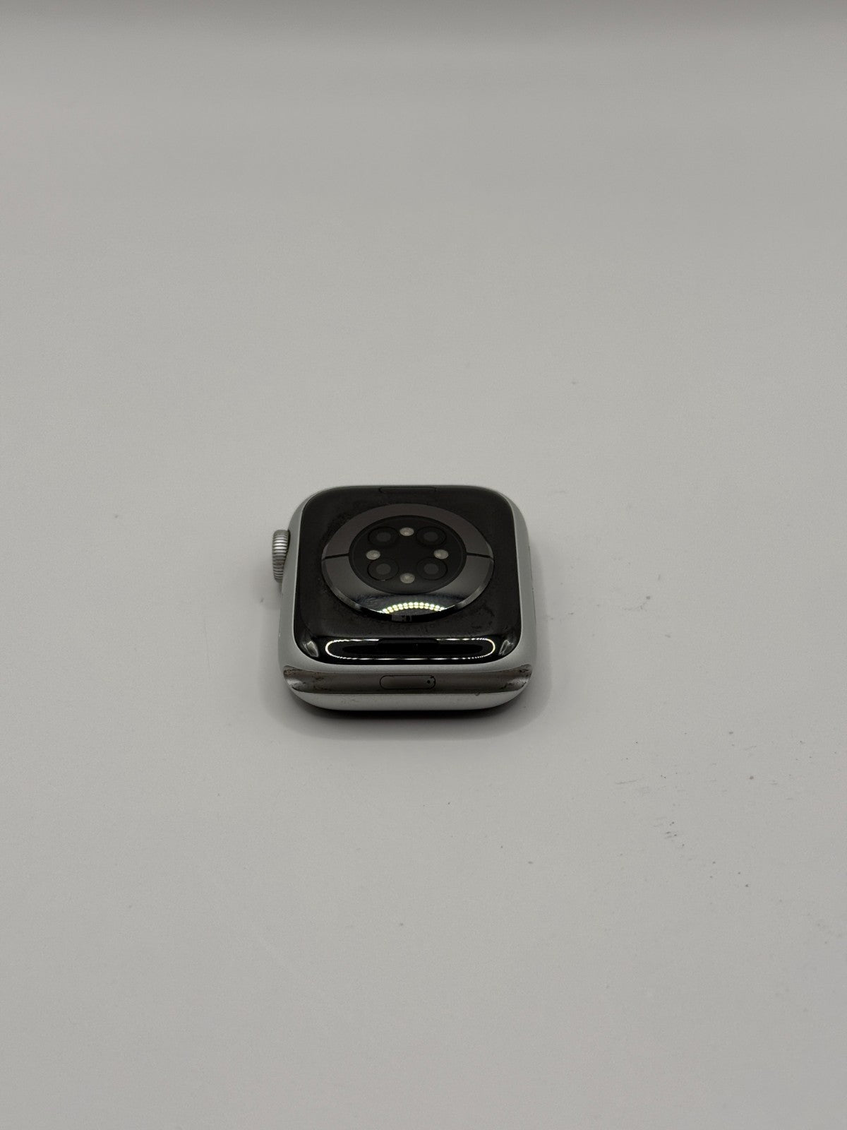 Apple Watch Series 6 40mm Gps And Cellular Silver Black Sport Band Very Good