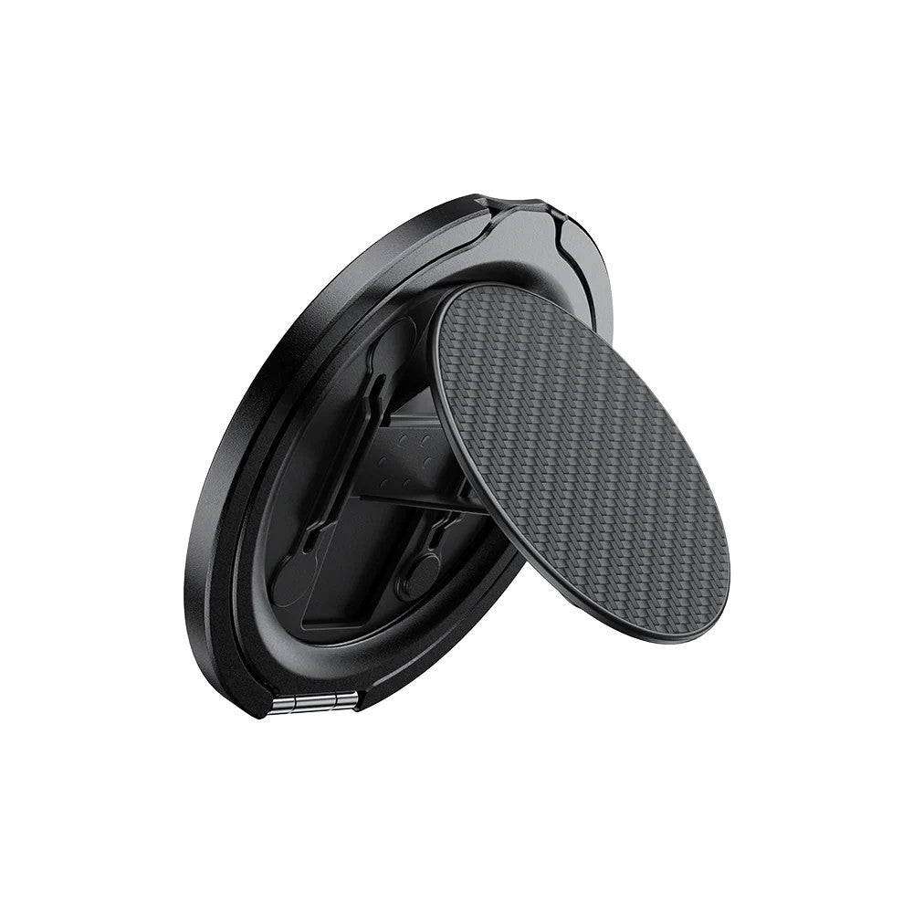 Benks ArmorPop Phone Grip & Stand Aramid Fiber Magnetic Black Sealed New