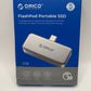 ORICO FlashPod 1TBMagnetic Portable SSD Up to 2000MB/s iPhone Tablet Laptop