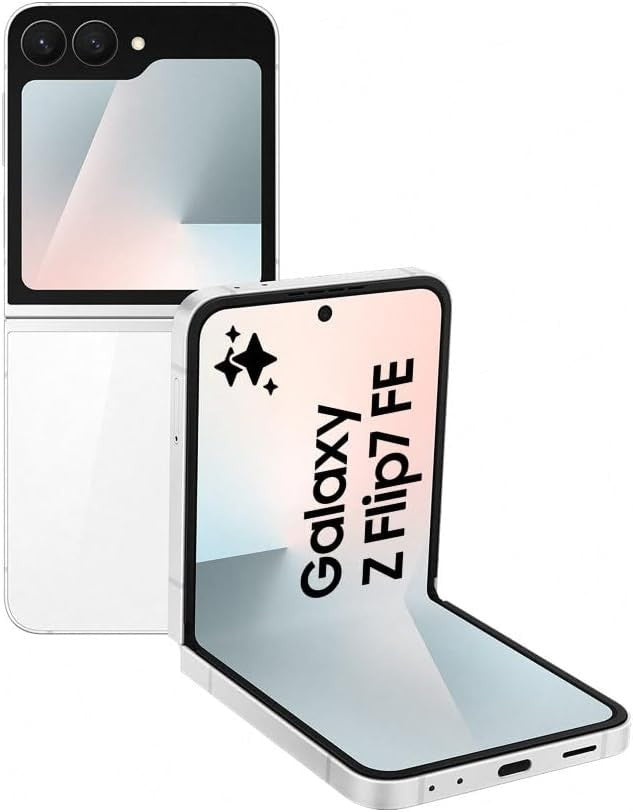 Samsung Galaxy Z Flip7 FE White 5G AI 256GB Unlocked Excellent Warranty Boxed