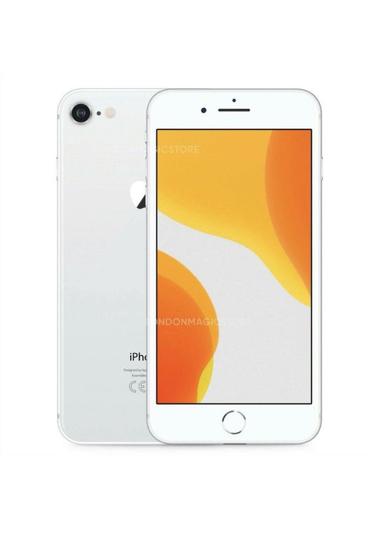 Apple iPhone 8 64GB White Unlocked Cracked Screen