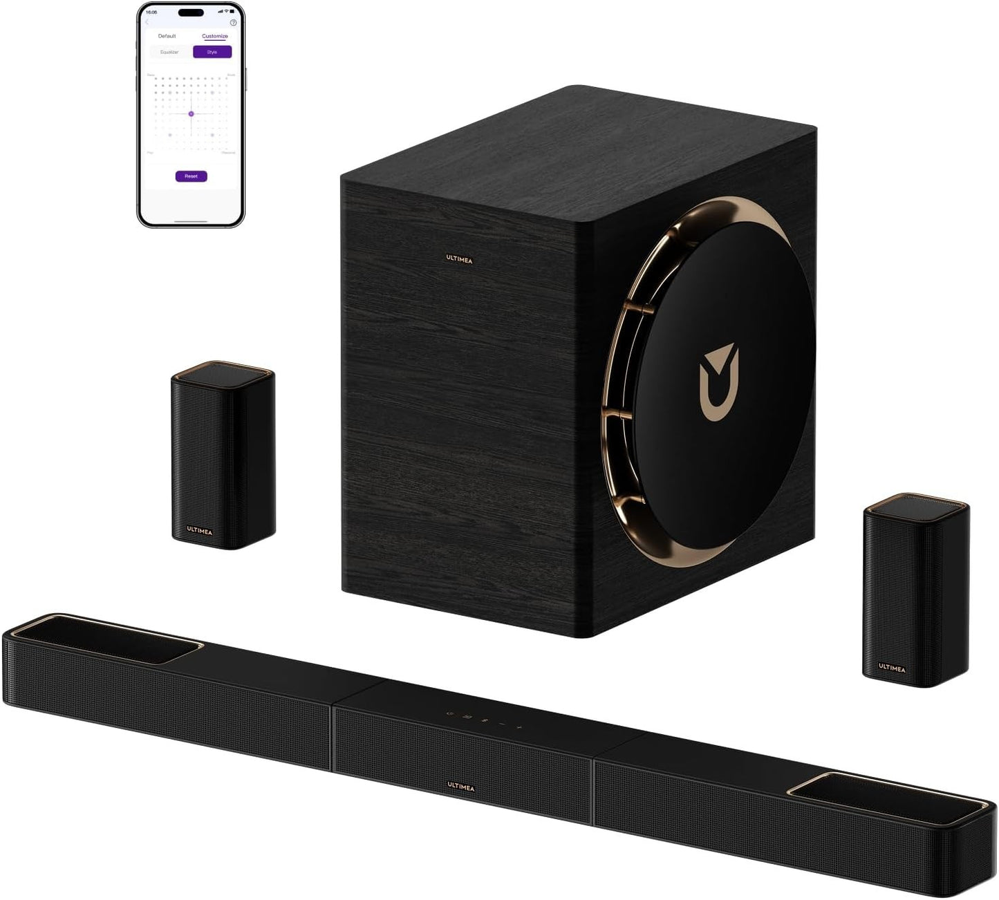 Ultimea Skywave X70 7.1.4ch Soundbar with 10" Wireless Subwoofer 980W