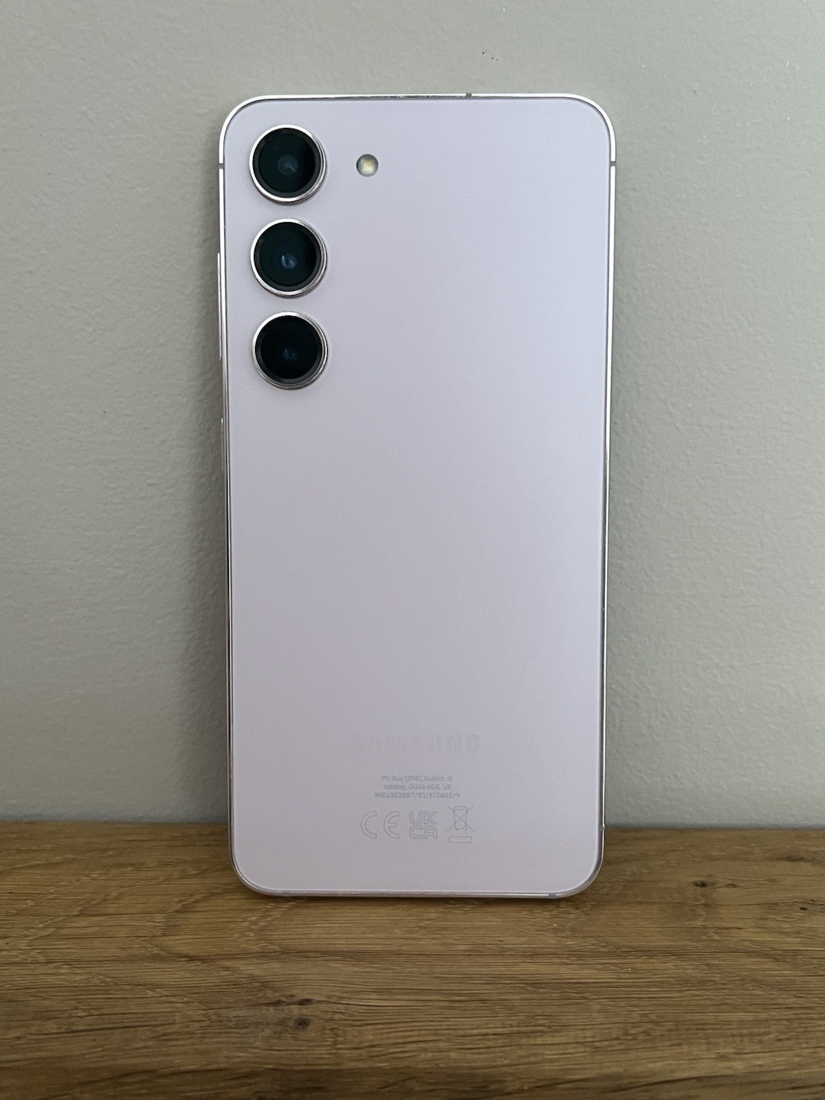 Samsung Galaxy S23 128gb (V32) Purple Unlocked Boxed Very Good Condition