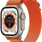 Apple Watch Ultra 1 49mm Titanium & Ceramic Case Orange Strap Warranty