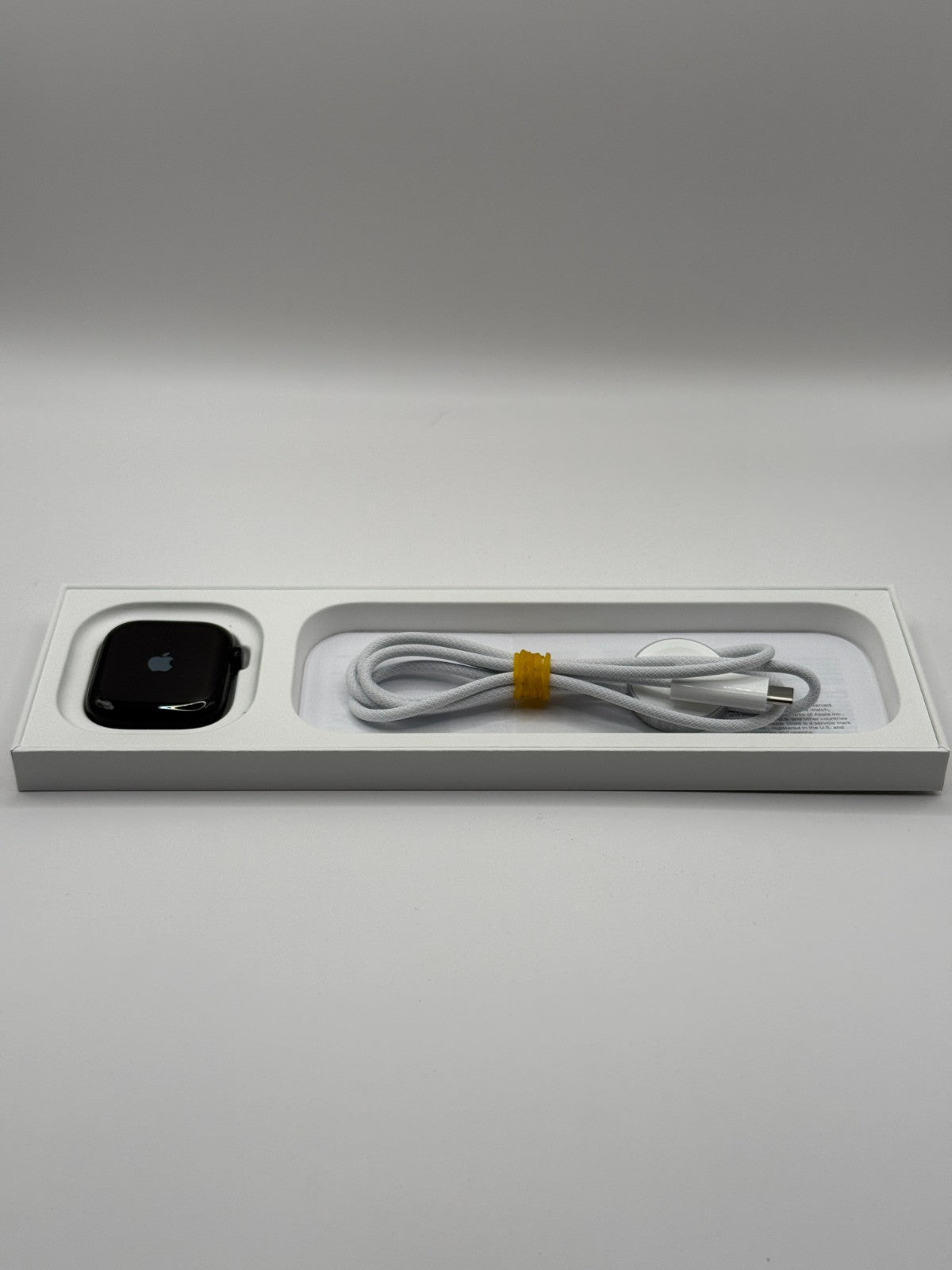 Apple Watch Series 11 42mm Aluminum GPS Jet Black Boxed Warranty Excellent