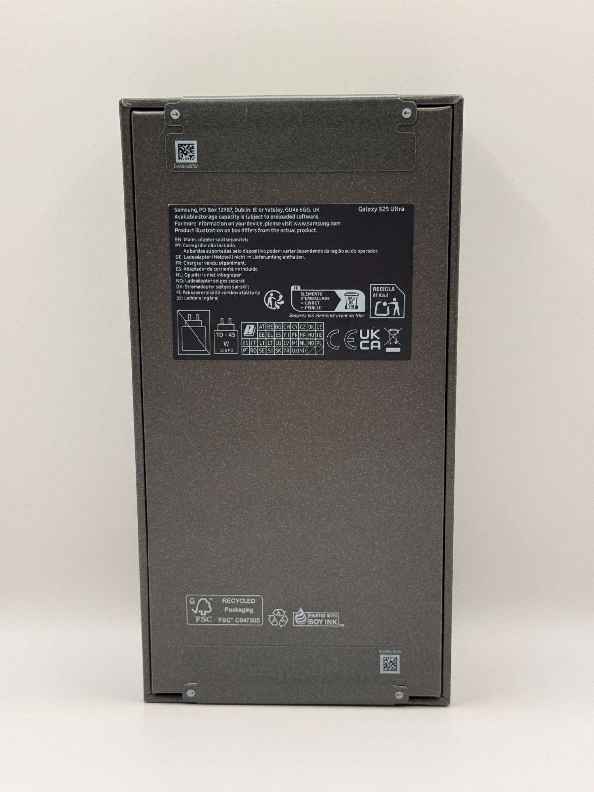 Samsung Galaxy S25 Ultra 256GB Titanium Black Unlocked 12GB RAM Brand New Sealed