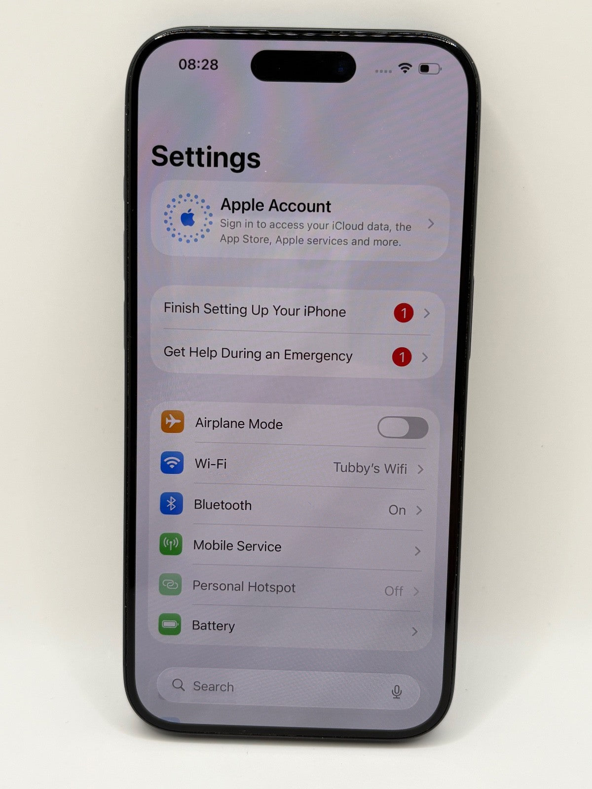 Apple iPhone 15 Pro 128GB Blue Titanium Unlocked Warranty Good Condition