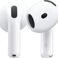 Apple Airpods 4 with Active Noise Cancellation White Opened Never Used Genuine