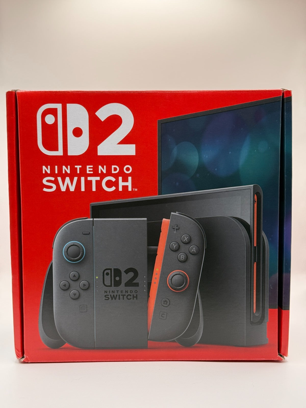 Nintendo Switch 2 Oled Console 256GB Neon Blue Neon Red Excellent Condition