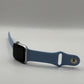 Apple Series 6 40mm Silver Aluminium Case Blue Sport Band 75% Battery