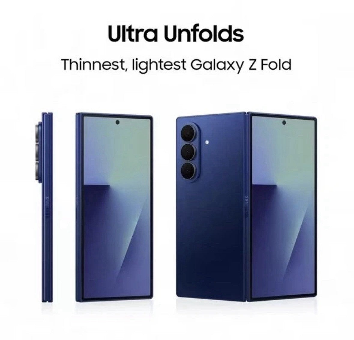 Samsung Galaxy Z Fold 7 512GB Blue Brand New Sealed Boxed Warranty Unlocked