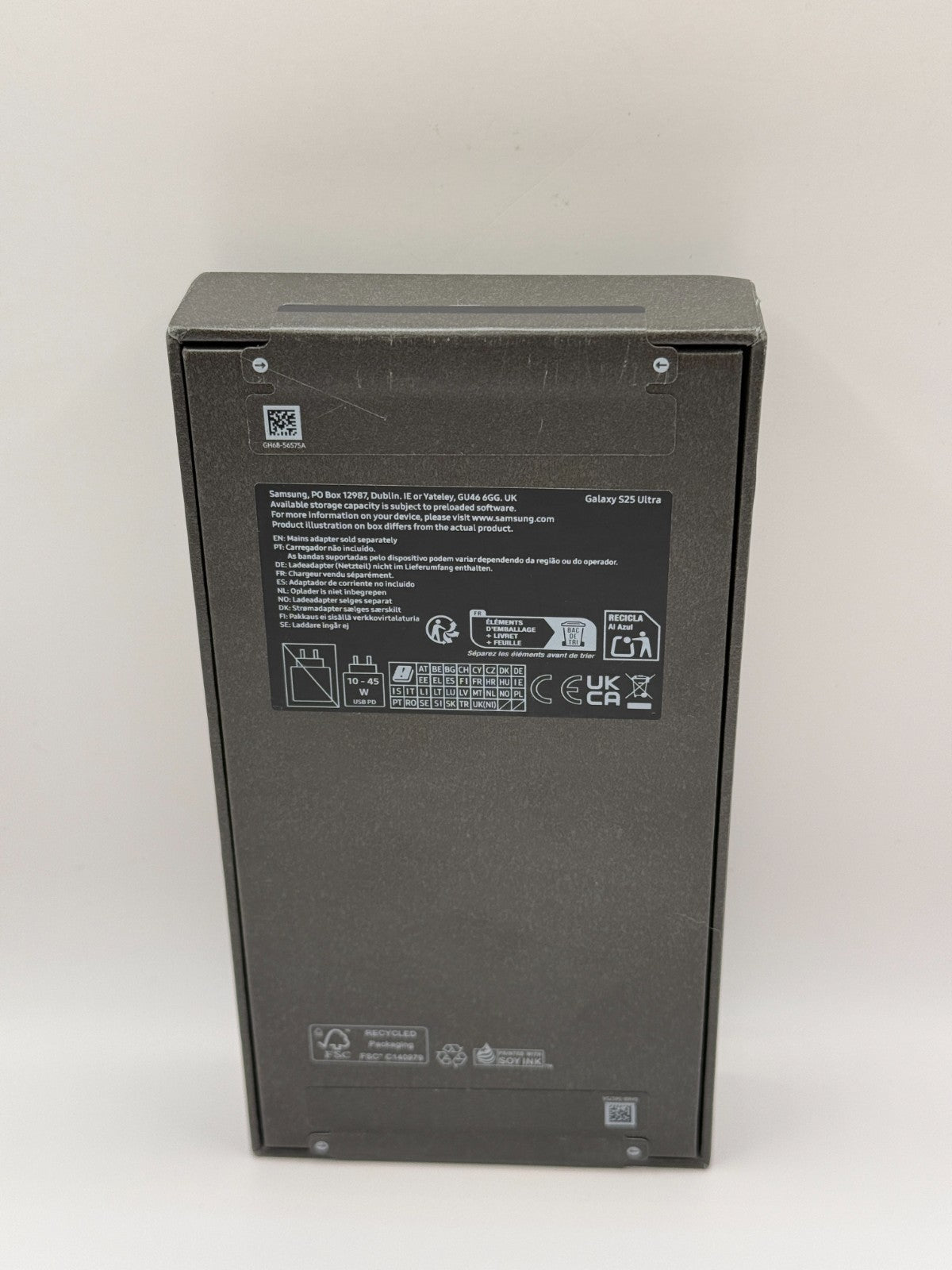 Samsung Galaxy S25 Ultra 512GB 5G AI Titanium Black Unlocked Sealed Box Warranty