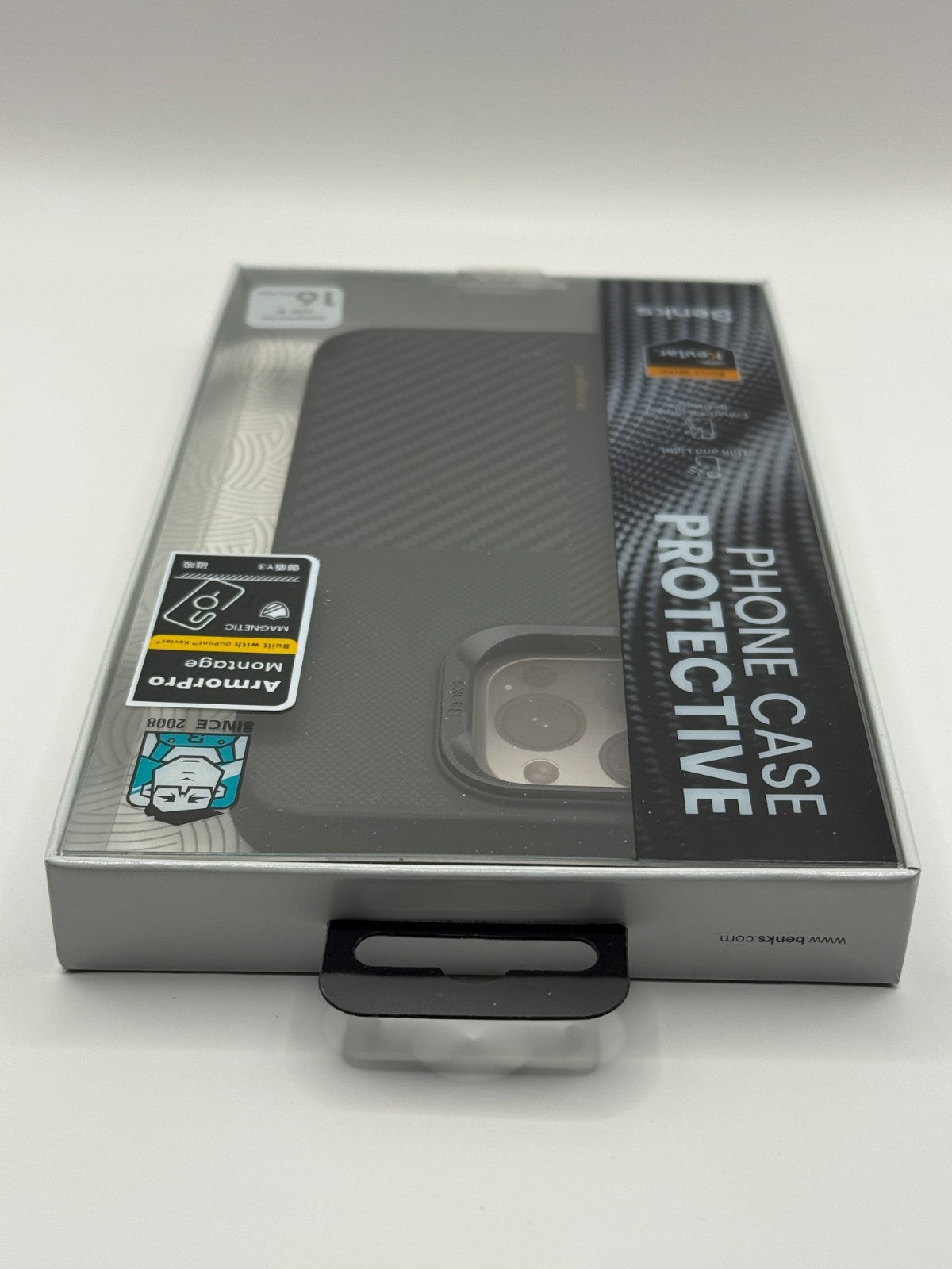Benks ArmorPro Montage Black Iphone 16 Pro Max With Camera Control Magnetic
