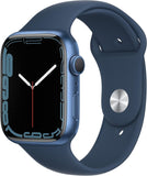 Apple Watch Series 7 45mm Wifi Gps Blue Case with Abyss Blue Sports Band