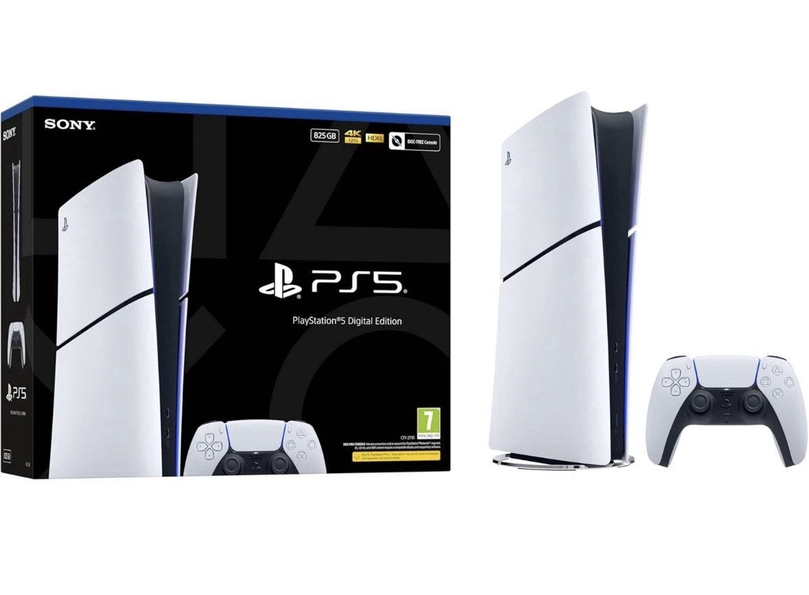 Sony PlayStation 5 Digital Edition Console Slim Ps5 825GB Brand New Sealed Boxed