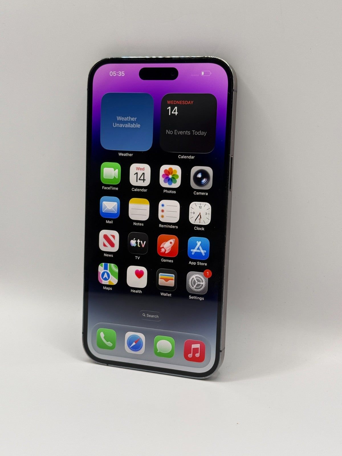 Apple Iphone 14 Pro Max 128GB Purple Very Good Condition Unlocked 84% Battery