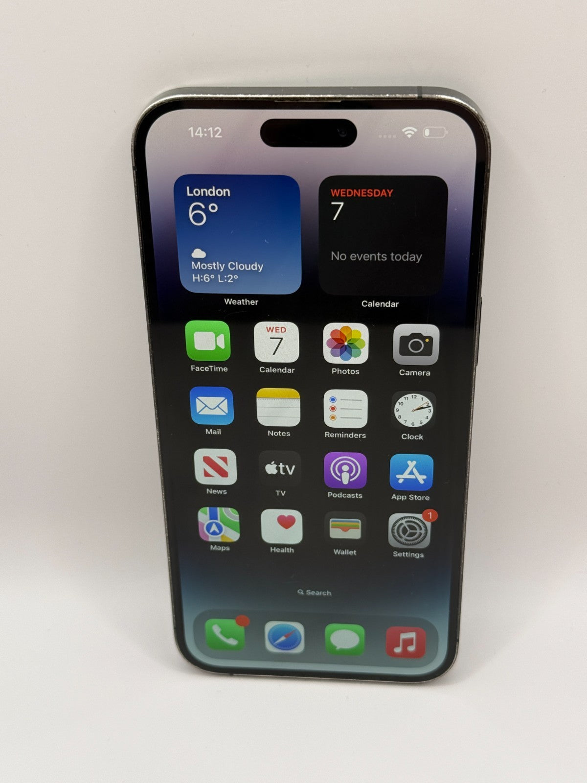 Apple Iphone 14 Pro Max 128GB Black Good Condition Unlocked