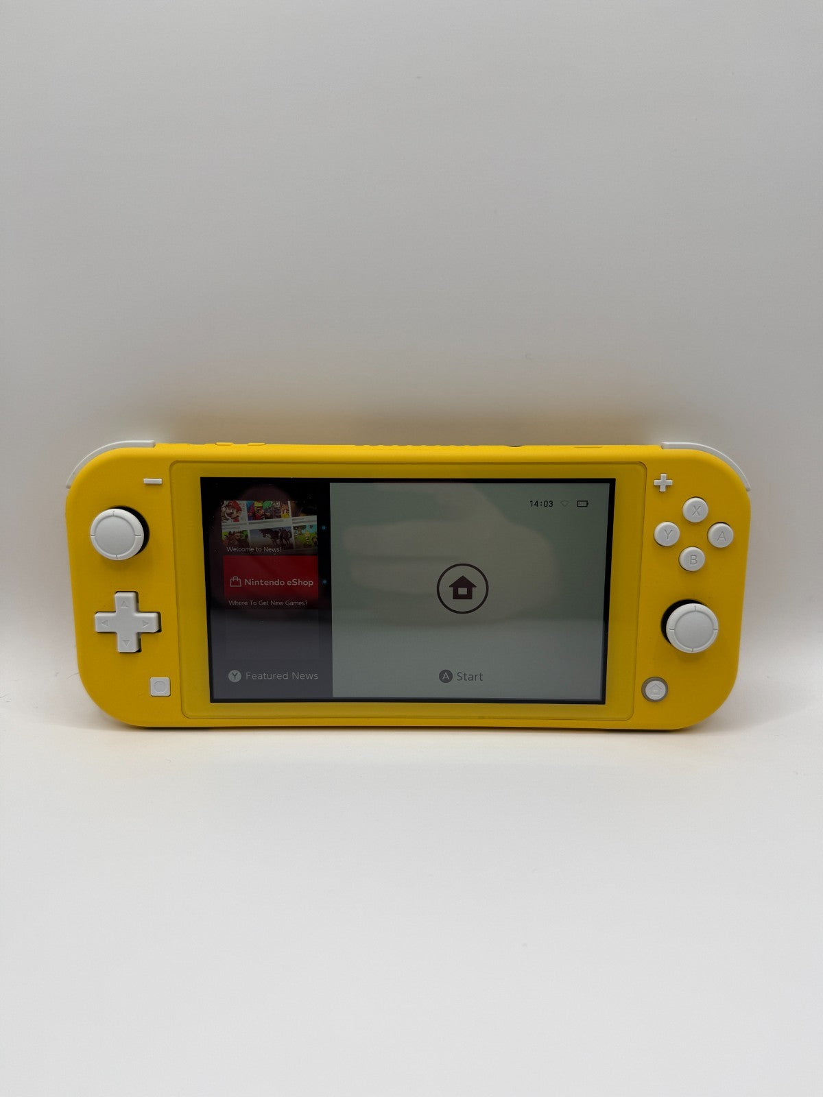 Nintendo Yellow Switch Lite Touch Screen Console Excellent Condition Warranty