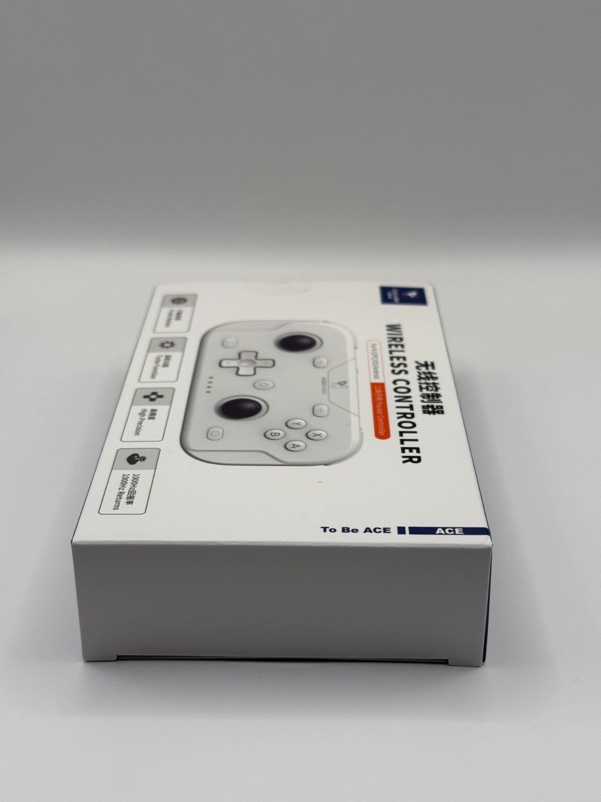 AceGamer T50 Wireless Pocket Controller White Opened Never Used Pc Mac Mobile NS
