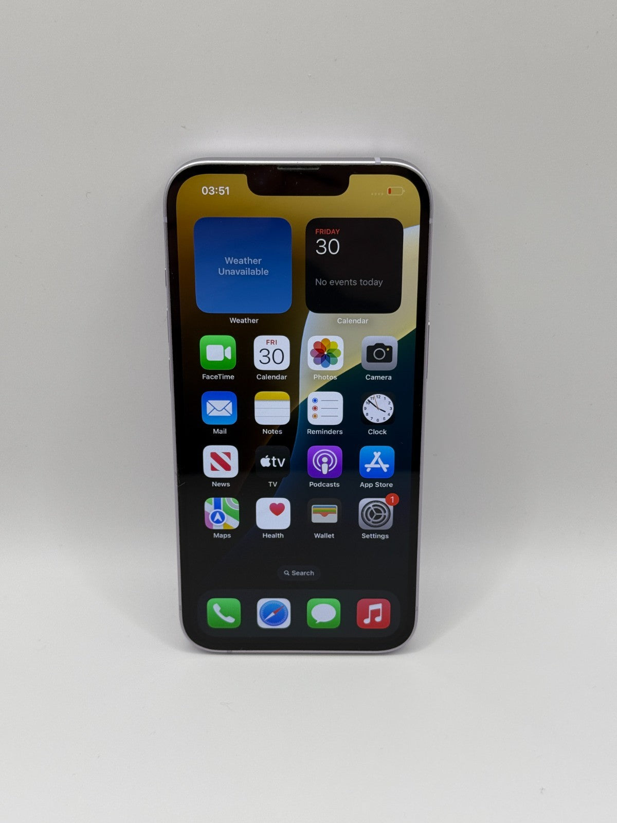 Apple Iphone 14 128GB 5G Purple Good Condition Warranty Unlocked