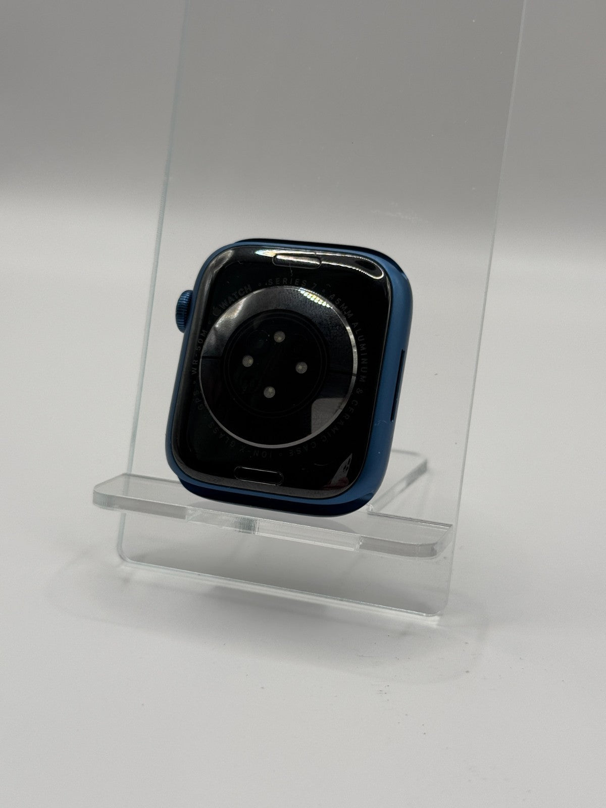 Apple Watch Series 7 45mm Wifi Gps Blue Case with Abyss Blue Sports Band