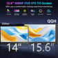 QQH Z80 Portable Dual Monitor Setup For Notebooks Dual 1080P Full HD Ips Led