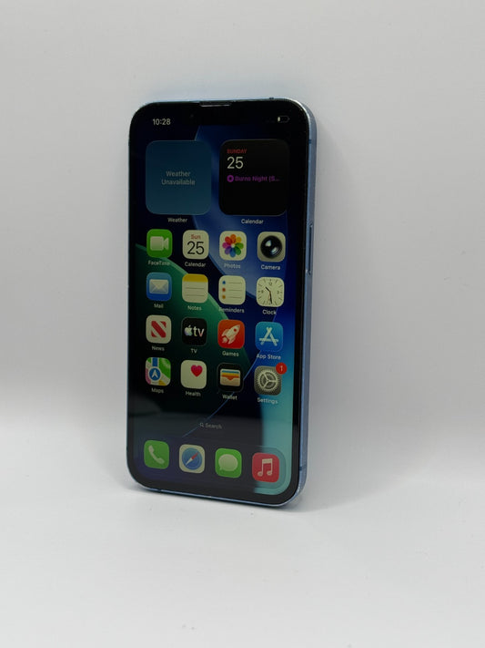 Apple iPhone 13 128gb Blue Unlocked Good Condition Warranty
