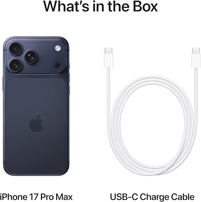 Apple Iphone 17 Pro Max 256GB Deep Blue 5G Brand New Sealed Unlocked Warranty