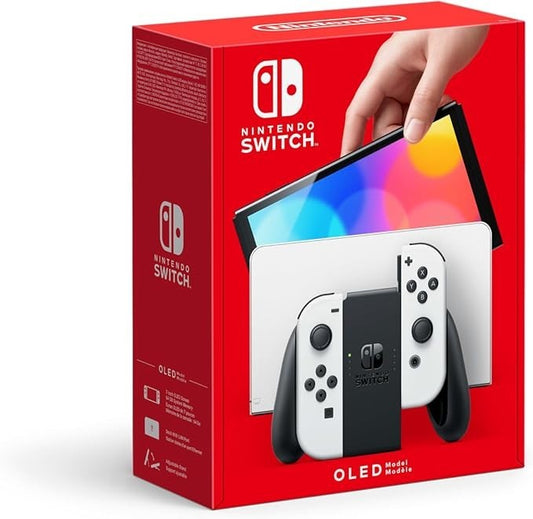 Nintendo Switch OLED Model Handheld Console 64GB White