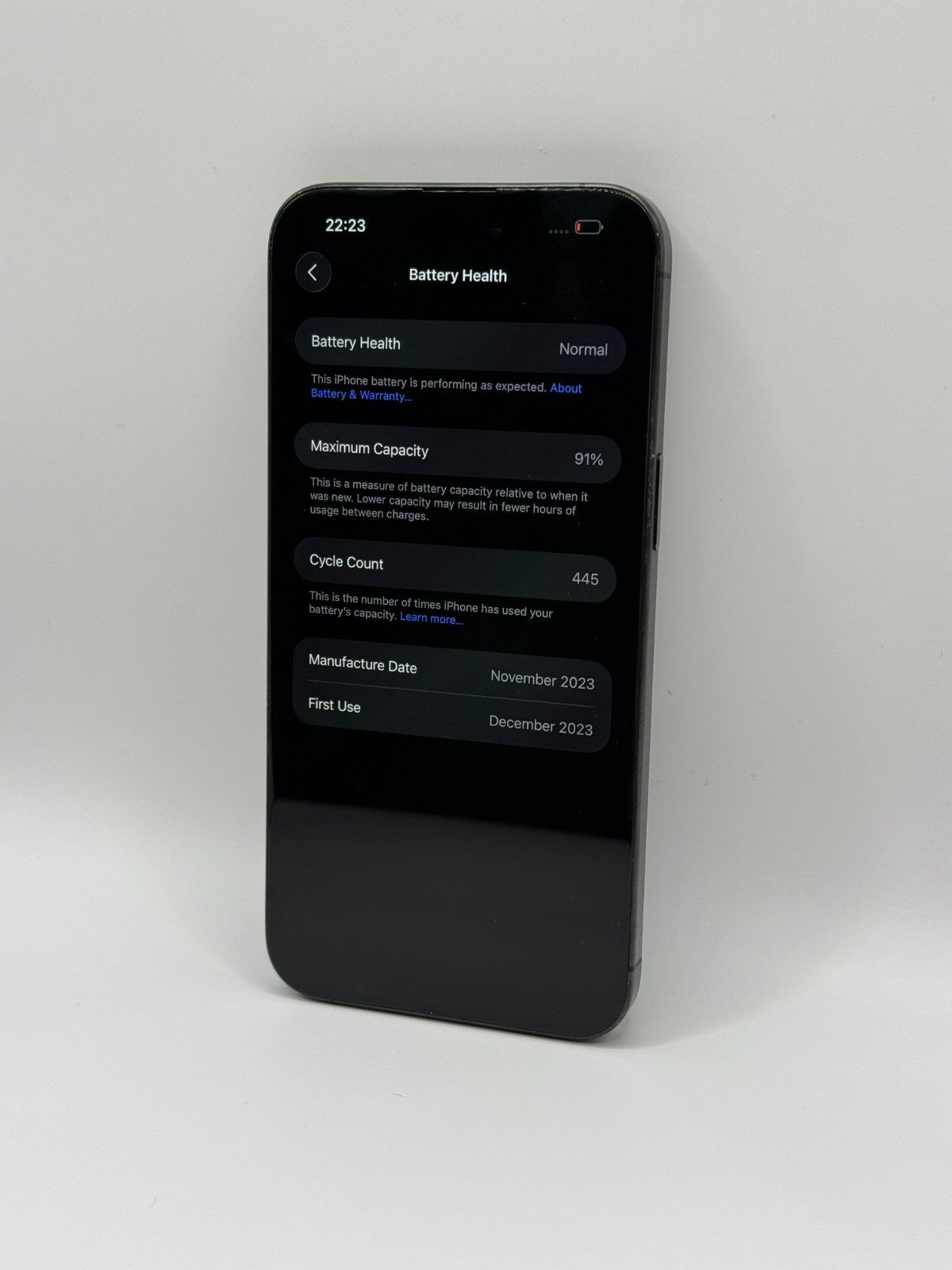 Apple Iphone 15 Pro Max 5G Black 256GB Very Good Condition Unlocked Warranty