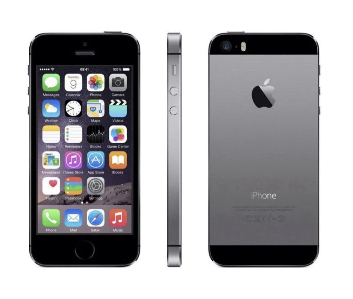 Apple iPhone 5S 32GB (B3) Grey Vodafone Good Condition Smartphone