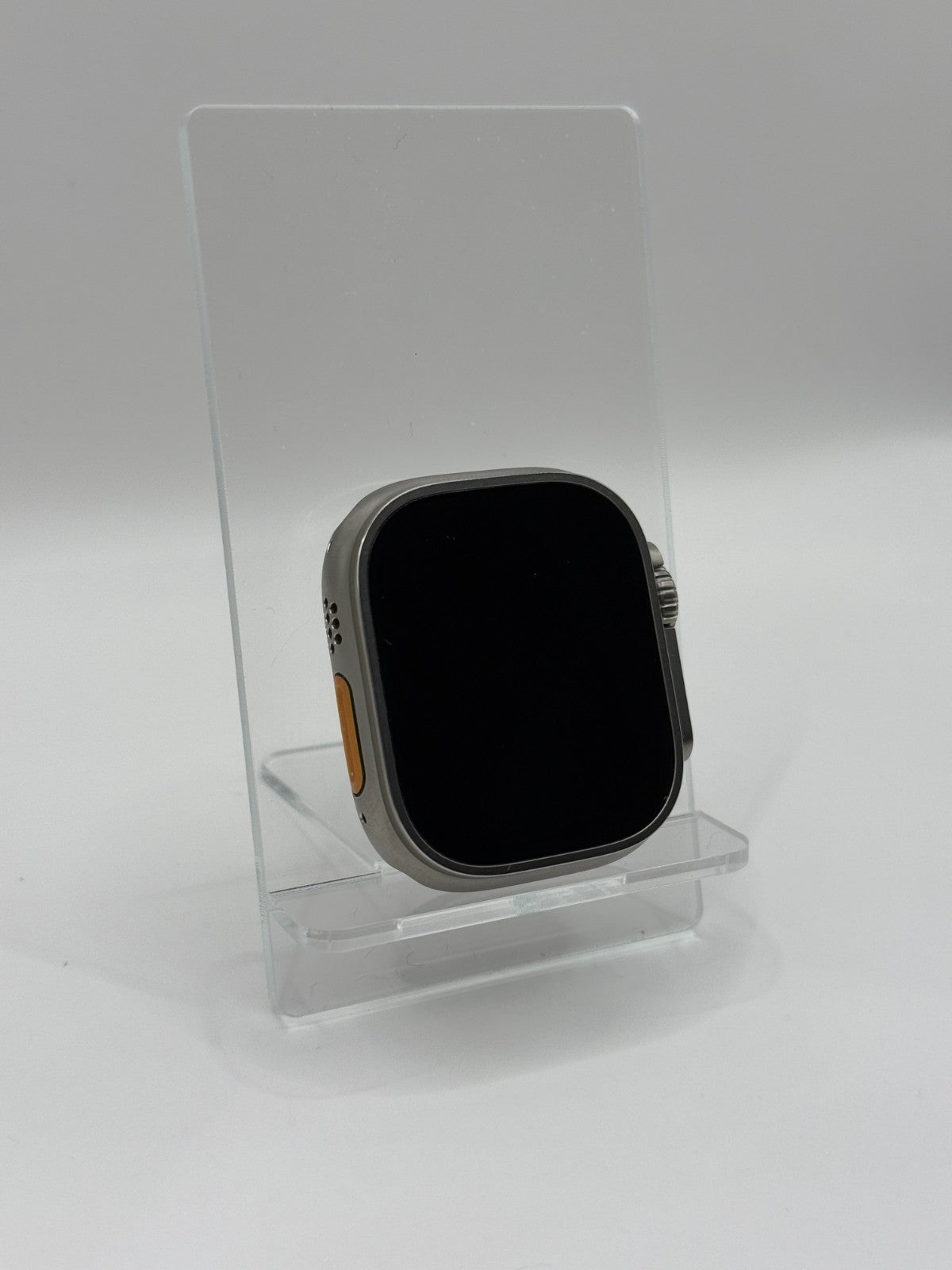 Apple Watch Ultra 1 49mm Titanium & Ceramic Case Orange Strap Warranty