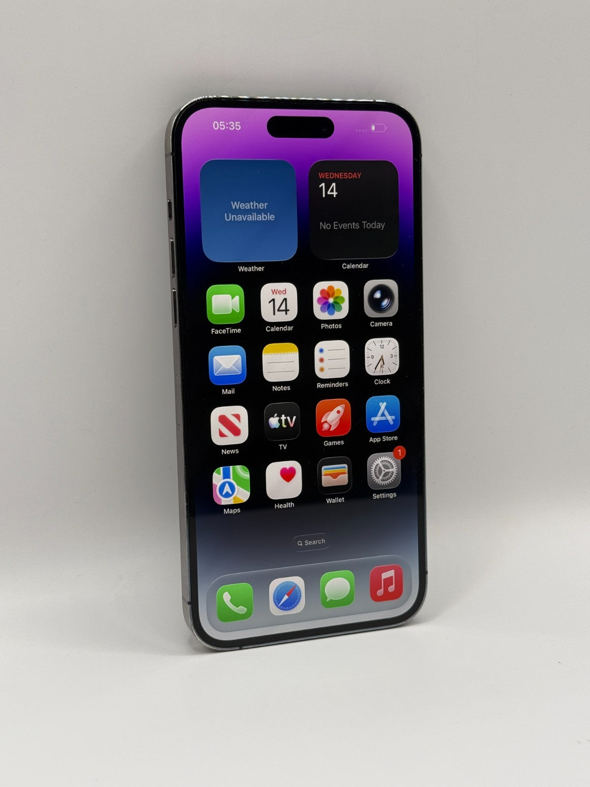 Apple Iphone 14 Pro Max 128GB Purple Very Good Condition Unlocked 84% Battery