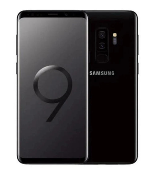 Samsung Galaxy S9 Plus 128GB Midnight Black Unlocked Cracked Screen LCD Bleed
